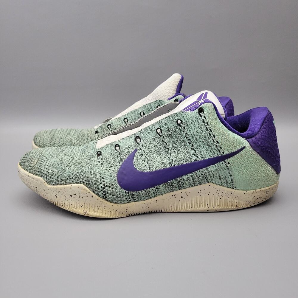 Nike Kobe 11 XI Elite ID Flyknit Multicolor Low Top Sneakers Size 11.5